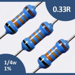 resistor 0,33 ohm