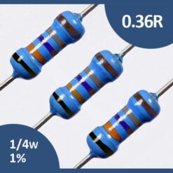 resistor 0,36 ohm
